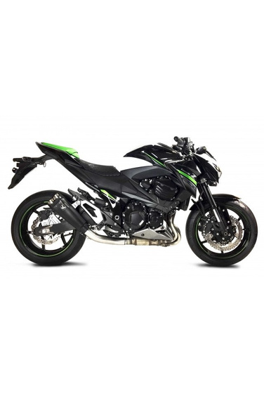 Tłumik IXRACE KAWASAKI Z 800 13-16 (ZR800A,B) SLIP ON typ M9 (black) (Homologacja)