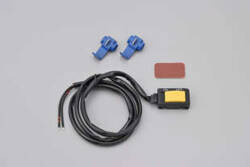 Włącznik/wyłącznik suwakowy w kolorze żółtym