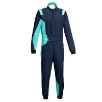 Race Racing Suit Sparco Sprint Advanced (FIA) blue green