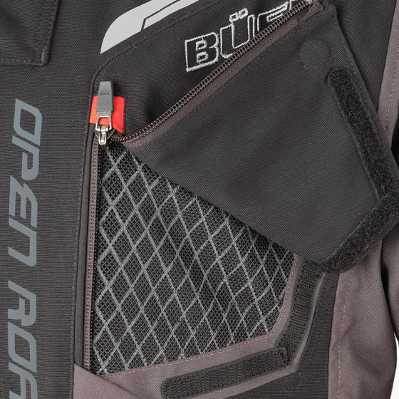 Kurtka motocyklowa damska BUSE Open Road II czarna 54