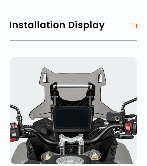 LOBOO Zestaw montażowy GPS VOGE SR250GT (2023-) (10.3.09831.001.01)