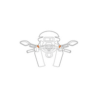 90439 Opti Arm, mirror and screw mount with flexible arm and 10x14 mm hole