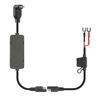 91815 Power C 90° - Recharge cable USB C, direct battery connection - 12/24V