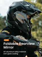 LOBOO Składane lusterka wsteczne czarne (para) (10.1.11001.011.11)