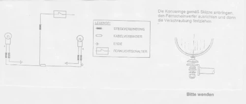 Yamaha XV 1600 Wild Star (1994-2004) zestaw lamp
