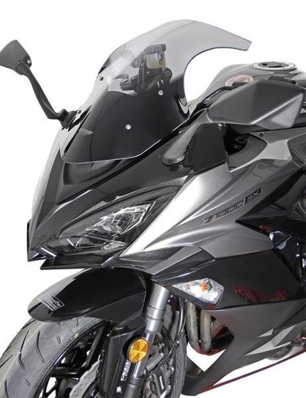 Motorcycle Windshields MRA KAWASAKI Z 1000 SX, ZXT 00 W, 2017-, form TM, smoke