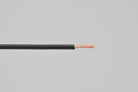 colored wire, AVS1.25, black, 1m