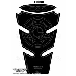 MOTOGRAFIX TANKPAD BMW F800R 2009-18 TB008U