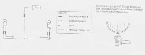 Suzuki VS 600/750/800 (1986-2000) twin light kit
