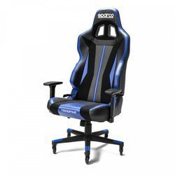 Sparco TROOPER Racing Office Chair black blue
