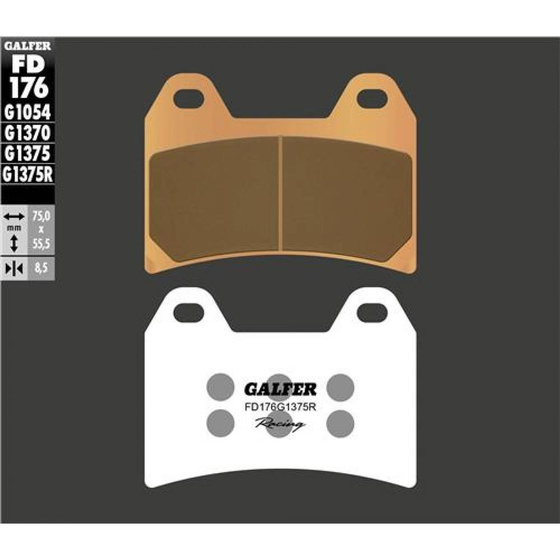 GALFER KLOCKI HAMULCOWE SINTER SPORT RACING FD176G1375R