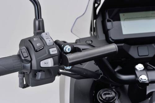 92801 MOUNT BAR 100MM Ø22.2MM BLACK MASTER CYLINDER CLAMP "FLAT" TYPE