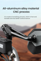 LOBOO Składane lusterka wsteczne srebrne (para) (10.1.11001.011.21)