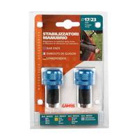 90322 SU-4 Universal bar ends (2 pcs) Blue 17/23 mm