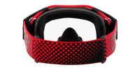 Oakley Goggles Airbrake MX czerwone Clear