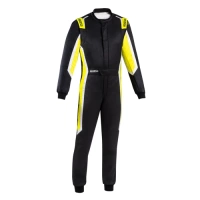 Race Rally Racing Suit Sparco SPRINT (FIA Approved) black yellow