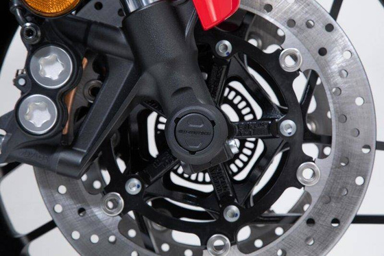 SLIDERY PRZEDNIEGO ZAWIESZENIA SW-MOTECH YAMAHA TRACER 9 (20-) BLACK