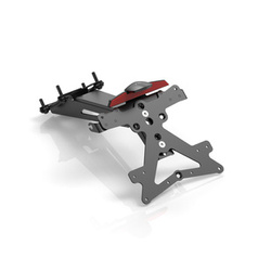 Fox license plate support kit