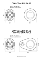 Quad Lock® 360 Base - Concealed Small