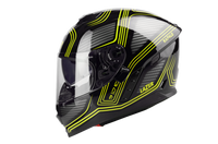Kask Motocyklowy LAZER RAFALE Darkside (kol. Czarny - Żółty) rozm. XS