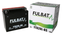 Akumulator FULBAT YTX20L-BS (AGM, obsługowy, kwas w zestawie)