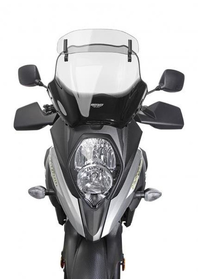 Szyba motocyklowa MRA SUZUKI DL 650 V-STROM, WC70/WC71, 2017-, forma VT, przyciemniana