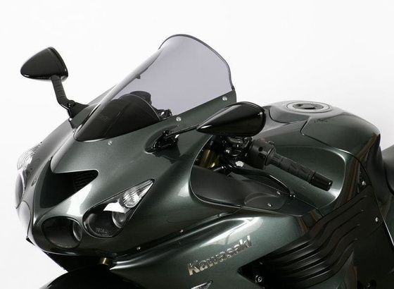 Szyba motocyklowa MRA KAWASAKI ZZR 1400, ZXT40A/ZXT40C/ZXT40E/ZX14, 2006-, forma S, bezbarwna