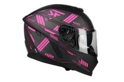 Kask Motocyklowy LAZER RAFALE EVO Roadtech (kol. Czarny - Różowy - Matowy) rozm. M