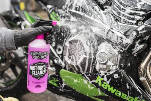 Muc-Off 664-CTJ - Biodegradowalny płyn do mycia motocykla z nanotechnologią z atomizerem - 1l - Nano Tech Motorcycle Cleaner