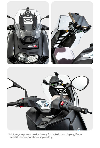 LOBOO Zestaw montażowy GPS BMW C400X (2018-) (10.3.09092.001.11)