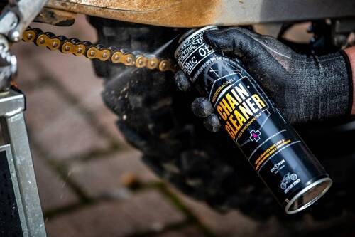 Muc-Off 650 - Biodegradowalny spray do czyszczenia każdego rodzaju łańcucha - 400ml - Chain Cleaner