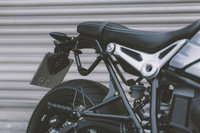 ZESTAW SAKW I STELAŻY LEGEND GEAR BLACK EDITION SW-MOTECH BMW R NINET RACER (16-) BLACK