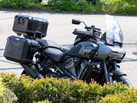 Harley-Davidson Pan America 1250/Spe 2021-2023 Stelaż Cutout + czarne kufry boczne Xplorer
