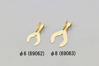 Konektor w kształcie litery C Ø8mm 5szt/zestaw