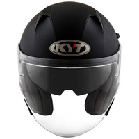 Kask Motocyklowy KYT NF-J matowy czarny - L