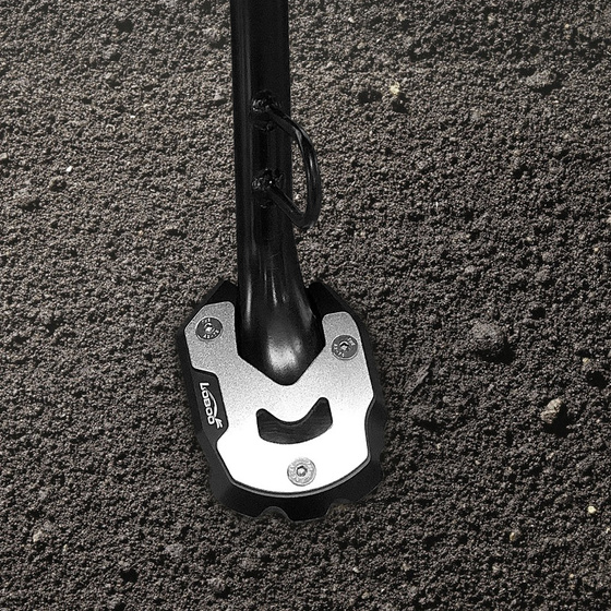 LOBOO Nakładka na stopkę boczną do SUZUKI V-Strom 1050/XT, V-Strom 1000/XT, SUZUKI GSX-S 1000F, SUZUKI GSX-S 750, SUZUKI GSR 750