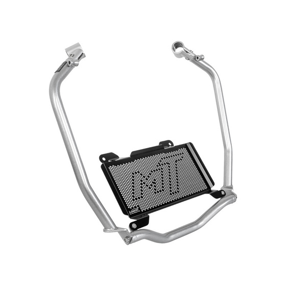 LOBOO Crash Bar boczne oraz osłony chłodnicy do CFMOTO 700MT ADV (2025-) srebrne (10.3.01613.001.21)