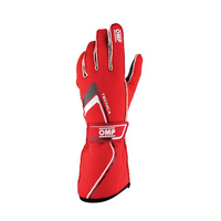 OMP Racing Race & Kart Gloves TECNICA (FIA Approved) IB/772 red