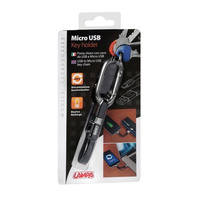 38918 Key chain with Usb > Micro Usb cable, 10 cm - Blister 1 pc