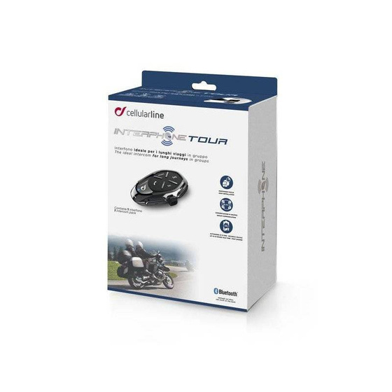 Intercom INTERPHONE TOUR, komplet na 1 kask