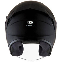 Kask Motocyklowy KYT NF-J matowy czarny - L