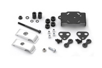 UCHWYT GPS NA KIEROWNICĘ 25,4MM SW-MOTECH SILVER