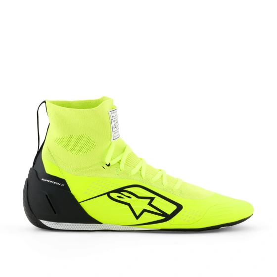 Alpinestars Supertech K Kart Karting Boots yellow