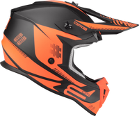 Kask Motocyklowy LAZER OR3 PP3 (kol. Czarny - Czerwony Fluo - Matowy) rozm. 2XL