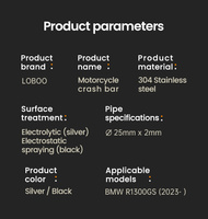 LOBOO Crash Bar do BMW R1300GS (2023-) CHG131SXSL