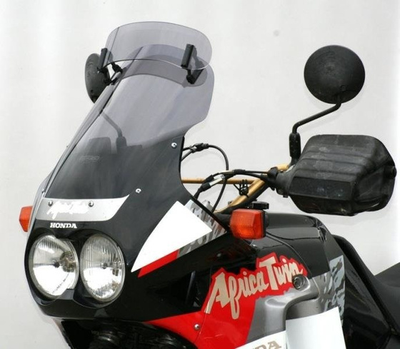 Szyba motocyklowa MRA HONDA XRV 750 AFRICA TWIN, RD04, 1990-1992, forma VT, przyciemniana
