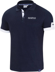 Mens Polo Shirt Sparco CORPORATE navy