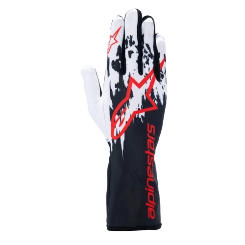 Alpinestars Tech 1-K V3 Kart Gloves black white