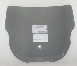 Szyba motocyklowa MRA SUZUKI GSX-R 750, GR7AB/GR7AA, 1991-1991, forma T, czarna