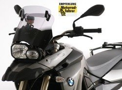 Motorcycle Windshields MRA BMW F 800 GS, E8GS, 4G80, 4G80R, 2008-2017, form VTM, smoke